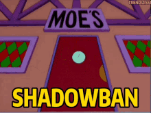 Shadowban Simpsons GIF - Shadowban Simpsons Homer Simpson GIFs