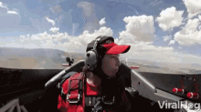 pilot kid flying plane tricks 360