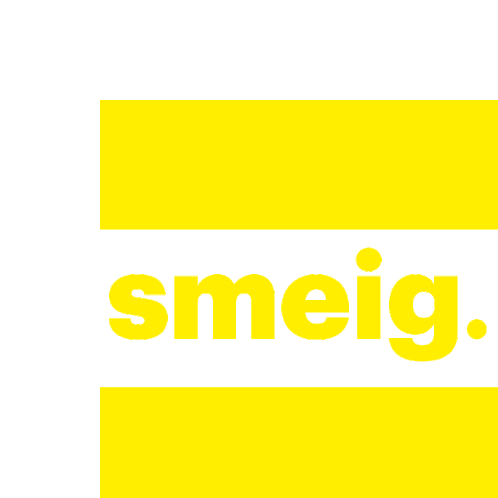 Smeig Logo Sticker - Smeig Logo Blinking Stickers
