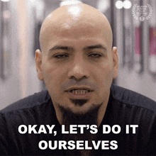 Okay Lets Do It Ourselves Abed Hathot GIF - Okay Lets Do It Ourselves Abed Hathot Prophets Of Change GIFs