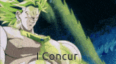 Broly Pointing GIF - Broly Pointing I Concur GIFs