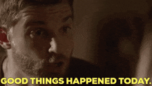 Under The Dome Dave Barbara GIF - Under The Dome Dave Barbara Good Things Happened Today GIFs
