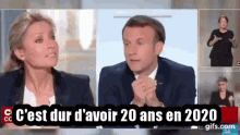 Cest Dur Davoir20ans En2020 Macron GIF