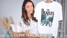 I Love The Beatles Shea Whitney GIF - I Love The Beatles Shea Whitney Fashion GIFs