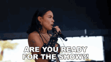 Are You Ready For The Show Princess Nokia GIF - Are You Ready For The Show Princess Nokia Coachella GIFs