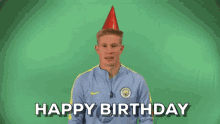 Manchester City Happy Birthday GIF - Manchester City Happy Birthday Kevin De Bruyne GIFs