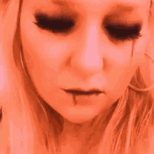 Scary Face Selfie GIF - Scary Face Selfie Black Eyes GIFs
