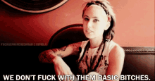 Kreayshawn Knows What'S Up GIF - Fuck With Them Basic Bitches Kreay Shwan GIFs