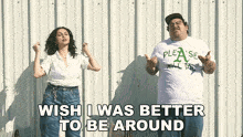 Wish I Was Better To Be Around Just Friends GIF - Wish I Was Better To Be Around Just Friends Better To Be Around Song GIFs