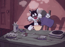Coffee Looney Tunes GIF - Coffee Looney Tunes Sylvester GIFs