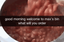 Max Maxs Bin Good Morning Restaurant What Will You Order Beans GIF - Max Maxs Bin Good Morning Restaurant What Will You Order Beans GIFs