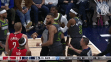 a basketball player with the number 3 on their back