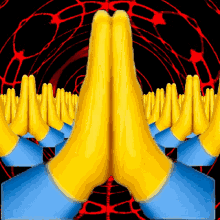 Praying Hands Praying Hands Emoji GIF - Praying Hands Praying Hands Emoji Folded Hands GIFs