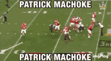 Patrick Mahomes Machoke GIF - Patrick Mahomes Machoke Mafraud GIFs