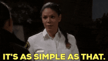 Station 19 Natasha Ross GIF - Station 19 Natasha Ross Its As Simple As That GIFs
