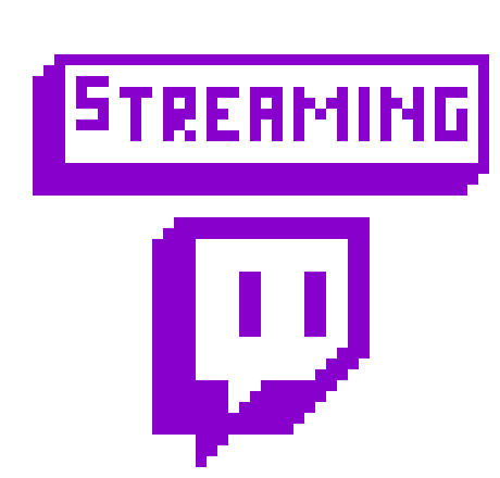 Streaming Twitch Sticker - Streaming Twitch Live Stickers