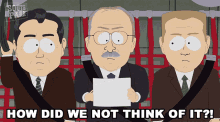How Did We Not Think Of It Thc President GIF - How Did We Not Think Of It Thc President South Park GIFs