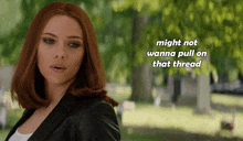 Leave It Alone The Winter Soldier GIF - Leave It Alone The Winter Soldier Black Widow GIFs