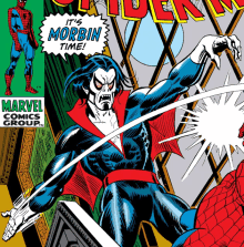 Its Morbin Time Morbius GIF - Its Morbin Time Morbius Comics GIFs