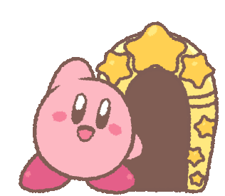 Kirby Kirby Line Sticker Sticker - Kirby Kirby Line Sticker 星のカービィ Stickers