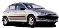 a silver car with a license plate that reads kx53 zkb