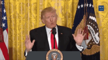 Donald Trump President Trump GIF - Donald Trump President Trump White House Press Conference GIFs