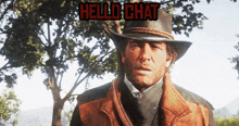 Hello Chat GIF - Hello Chat Rdr2 GIFs