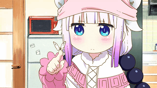 Kanna Kamui Miss Kobayashis Dragon Maid GIF - Kanna Kamui Miss Kobayashis  Dragon Maid Nom Nom - Discover & Share GIFs