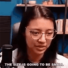 The Size Is Going To Be Small Jessica Chan GIF - The Size Is Going To Be Small Jessica Chan Freecodecamp GIFs