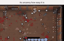its uncanny how easy it is the binding of isaac repentance delirium
