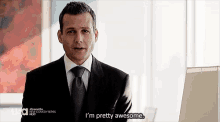 Suits Im Pretty Awesome GIF - Suits Im Pretty Awesome GIFs
