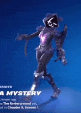 Im A Mystery Raven Team Leader GIF - Im A Mystery Raven Team Leader Fortnite GIFs