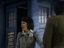 Sarah Jane Smith Hes Fucking Changing Again GIF - Sarah Jane Smith Hes Fucking Changing Again Doctor Who GIFs