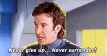 galaxy quest never never give up