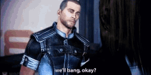 Well Bang Okay Shepard GIF - Well Bang Okay Shepard Mass Effect GIFs