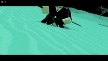 a video game character with a sword in his hand