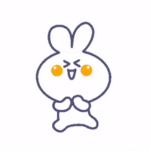 rabbit excited