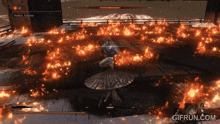 a video game screen shows a samurai fighting a demon named isshin ashina