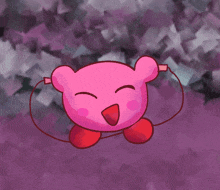 Kirby Jumprope GIF - Kirby Jumprope Kirby Jump Kirby GIFs