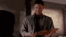 Spn Maybe GIF - Spn Maybe Dean Winchester GIFs