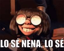 Edna Moda Lentes De Fuego GIF - Lo Sénene Lo Sé Edna Moda Los Increíbles GIFs