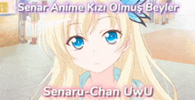 Senar Senaru Chan GIF - Senar Senaru Chan Senar Anime Kızı GIFs
