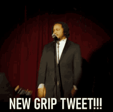 Grip New Grip Tweet GIF - Grip New Grip Tweet Surprise GIFs