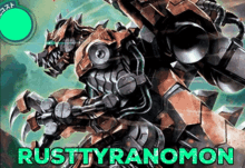 Digimon Rusttyranomon GIF - Digimon Rusttyranomon Rustyranomon GIFs