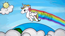 Hili Unicorn GIF - Hili Unicorn Rainbow GIFs