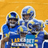 Detroit Lions Vs. Los Angeles Rams Pre Game GIF - Nfl National Football League Football League GIFs