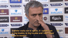 Jose Mourinho I Prefer Not To Speak GIF - Jose Mourinho I Prefer Not To Speak GIFs