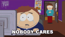 Nobody Cares Cartman GIF - Nobody Cares Cartman South Park GIFs