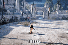 a screenshot of a video game with the words tjaaaa at the bottom