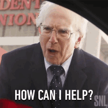How Can I Help Larry David GIF - How Can I Help Larry David Bernie Sanders GIFs
